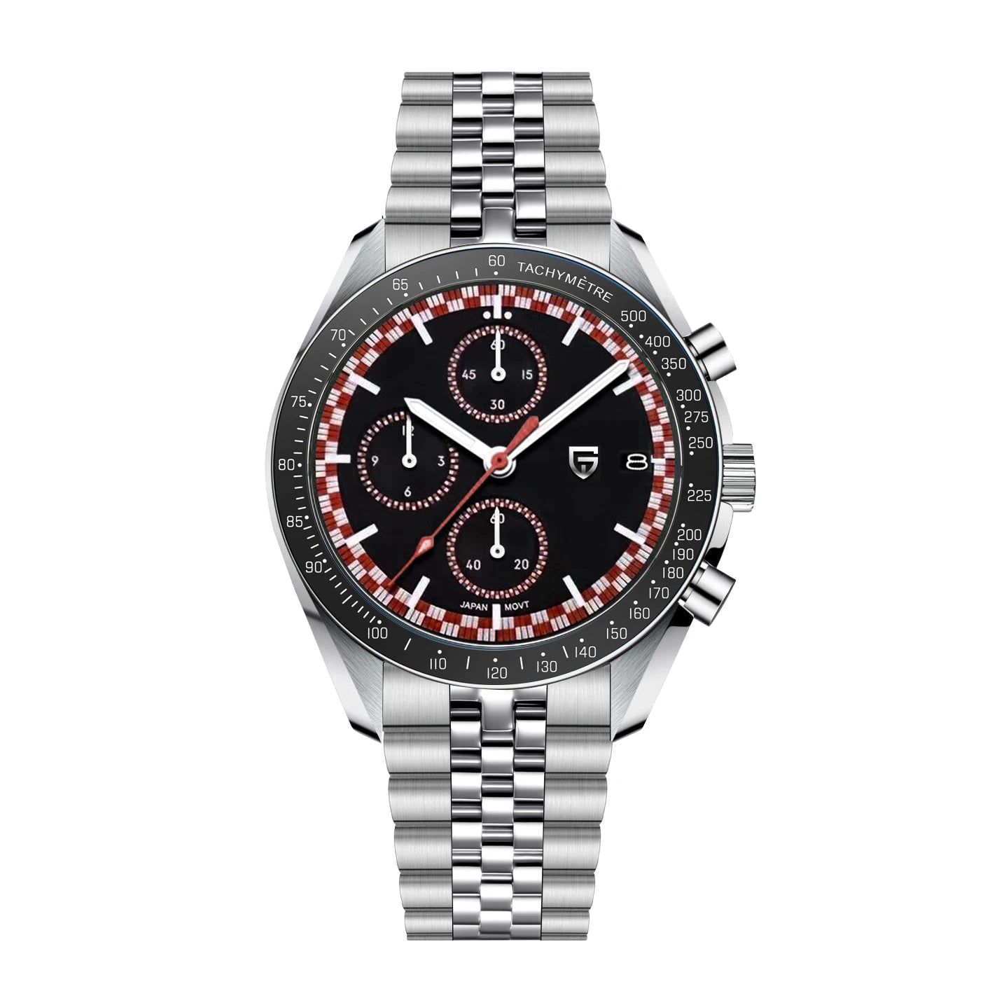 PAGANI DESIGN 2026 New Men's Watches Sport Quartz Watch For Men Racing Chronograph Waterproof AR Sapphire crystal Wristwatch Men