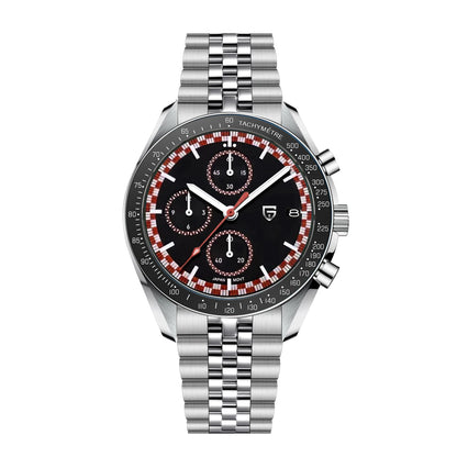 PAGANI DESIGN 2026 New Men's Watches Sport Quartz Watch For Men Racing Chronograph Waterproof AR Sapphire crystal Wristwatch Men