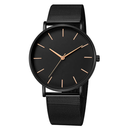 Top Brand Women's Watches Luxury Metal Mesh Simple Quartz Watches Fashion Elegant Rose Gold Ladies Wristwatch Clock Reloj Mujer