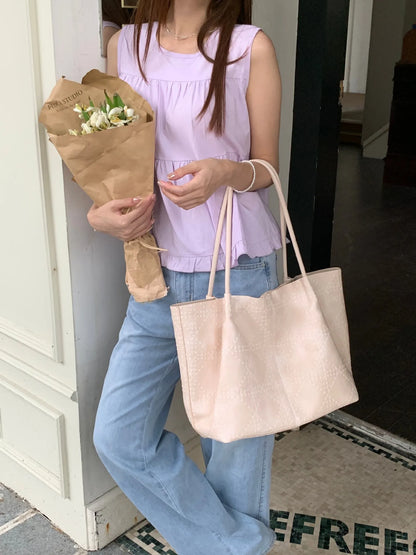 Women's handbag tote bag，2026New Fashionable Quilted Single-Shoulder Tote Bag，Women's large-capacity mother-and-daughter bag, hi