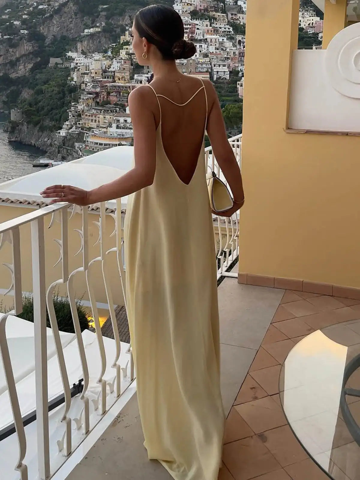 Ashgaily White Dress Women Halter Cotton Long Dress Lace Elegant Party Outfits Ladies Sexy Club Clothes