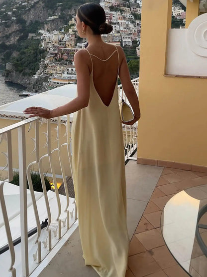 Ashgaily White Dress Women Halter Cotton Long Dress Lace Elegant Party Outfits Ladies Sexy Club Clothes