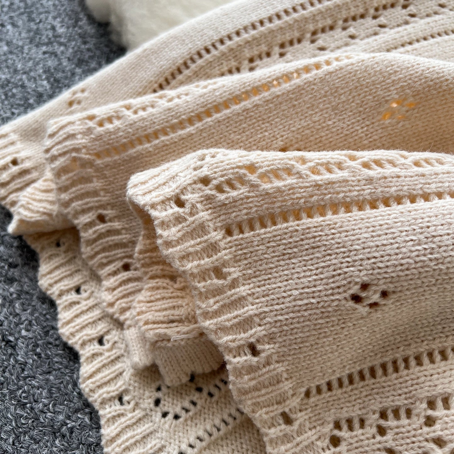 Women's Solid Single Breasted Hollow Out Knit Lace-up Dress Autumn Fashion Round Neck Elegant Festival Sweater Long Dresses 2024
