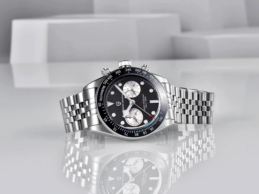 Pagani design Panda retro men's watches 2026 new top business quartz watch men's VK64 chronograph AR Sapphire sports clock reloj
