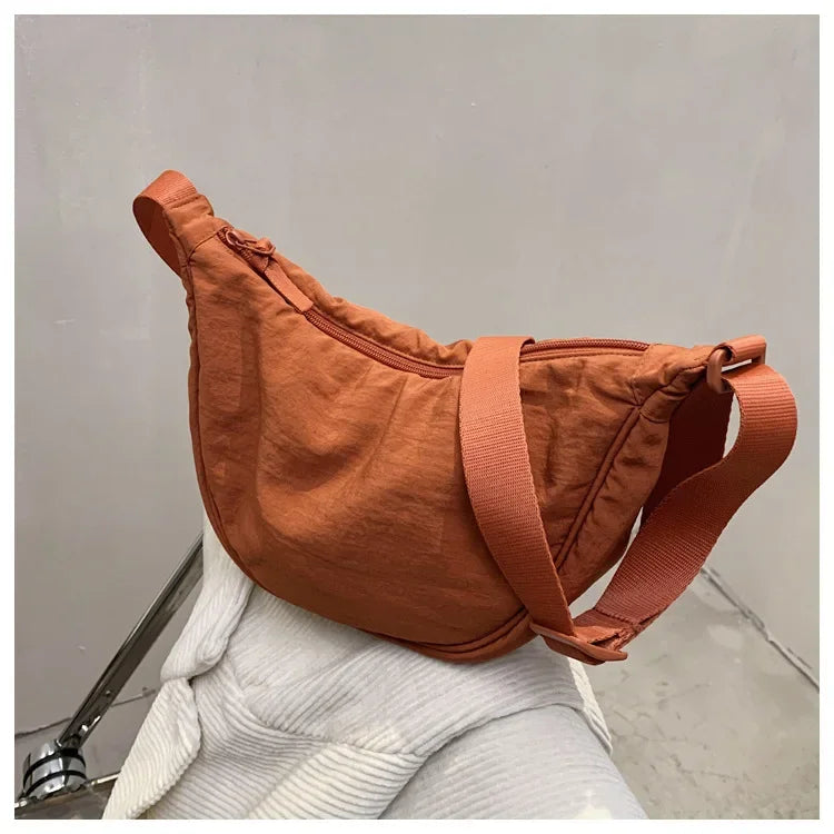 Convenient casual nylon women's crossbody bag shoulder bag large capacity handbag women's travel shopping bag women's wallet