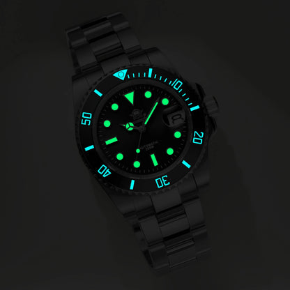 ADDIESDIVE AD2503 Luxury Men Automatic Watch 8215 Movement Sapphire Glass Diving Watches 200M Waterproof Mechanical reloj hombre