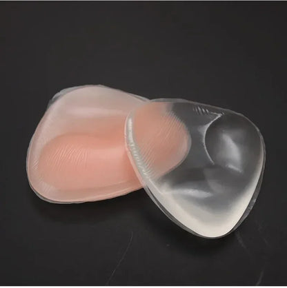 2pcs New Chest Sticky Bra for Bikini Thicken Sponge Bra Pads Breast Push Up Silicone Removeable Inserts Swimsuit Invisible Bra