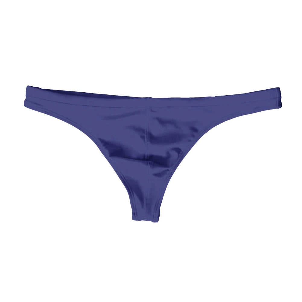 Men's Low Waist Swim G-strings Thongs Beach Shorts Swimsuit Bikinis Bathing Suit Swimwear Man Briefs Underwear