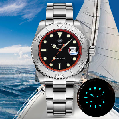 ADDIESDIVE Men's Watch BGW9 Super Luminous 316L Stainless Steel 20Bar Diving Quartz Steel Watches
