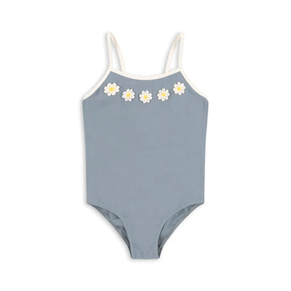 Cute Baby Girls Bikinis Set 2025 Summer Children Beach Wear Ruffle Kids Swimsuit Bathing Suit Printed Swimwear Monokini
