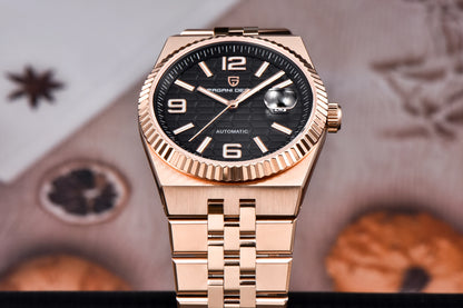 PAGANI DESIGN Watches Luxury Retro Mechanical Watches For Men Sapphire Glass New Waterproof Luminous Stainless Steel Men's Watch