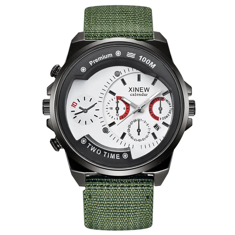 Montre Homme Boys Brand Watches Men Students Fashion Nylon Band Date Quartz Wrist Watch Reloj Hombre Relogios Masculinos 2026