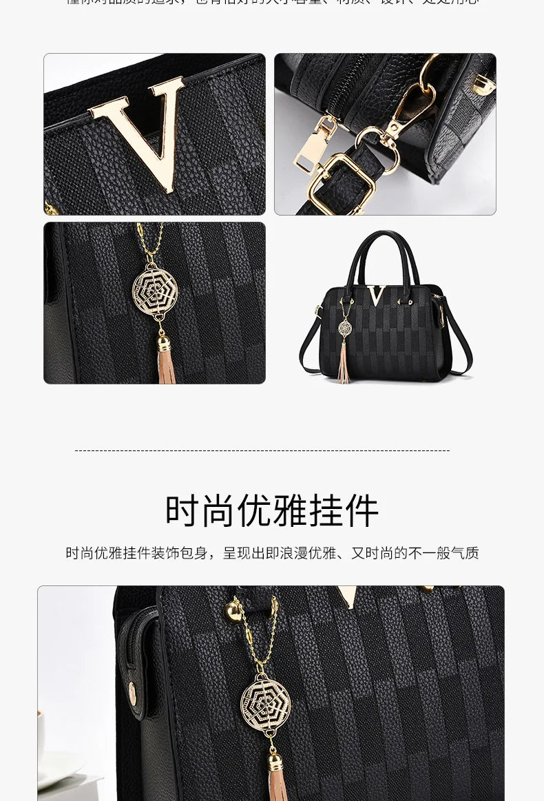 Women bag Handbag for women 2026 sac a main Casual foreign style Canvas large capacity ladies trend fashion elegant bag