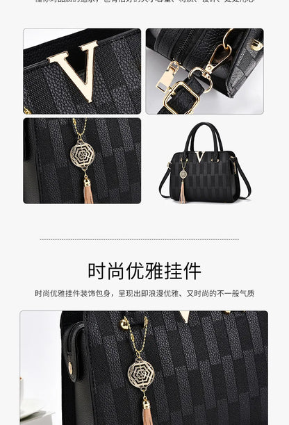 Women bag Handbag for women 2026 sac a main Casual foreign style Canvas large capacity ladies trend fashion elegant bag