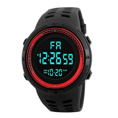 Men's Digital Watches Multifunction Military Men Sports Wristwatch Sweatproof Luminous Man Student Electronic Watch
