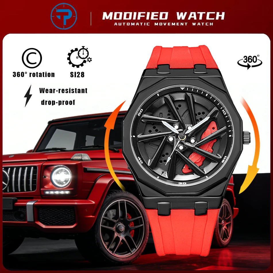 2026 New Casual Man Wrist Watch Fashion Sports 5ATM Waterproof Men's Quartz Watches Silicone Band Male Clock Relogio Masculino