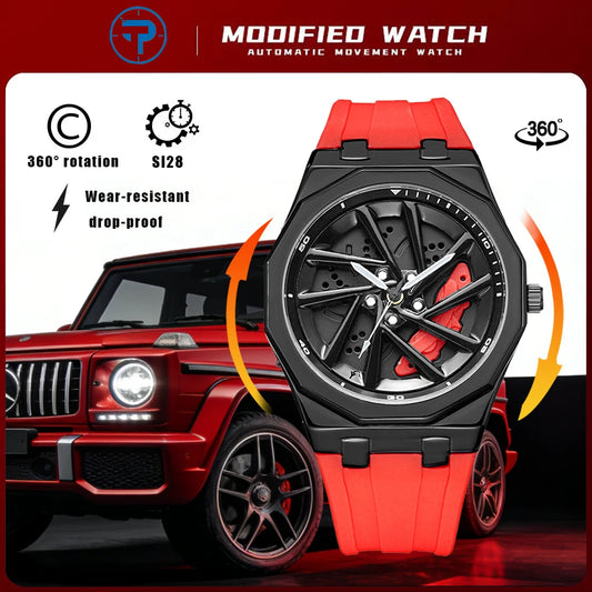 2026 New Casual Man Wrist Watch Fashion Sports 5ATM Waterproof Men's Quartz Watches Silicone Band Male Clock Relogio Masculino