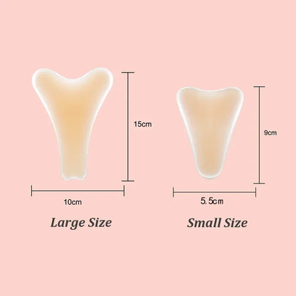 Women Invisible Concealer Panties Silicone Reusable for Swimsuit Underwear Camel Toe Leggings Privacy Stickiness Self-Adhesive
