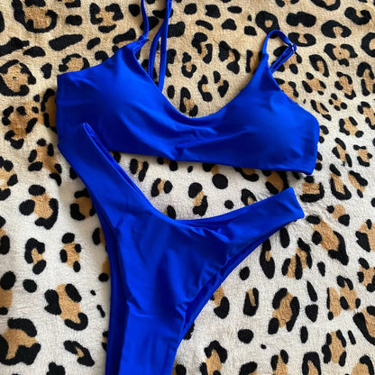 Solid Sexy Micro Bikini Set 2026 Women Swimming Suit Padded Bra Biquini Two-Piece Swimwear Thong Bathing Suit Brazilian Swimsuit