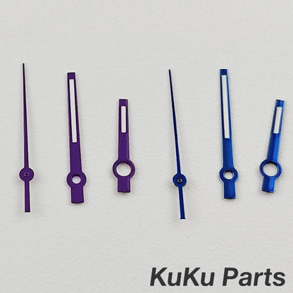 High Quality NH35 Hands Green Luminous Silver Gold Watch Needles For NH34 NH35 NH36 NH38 NH70 Watches Pointers Log Watch Hands