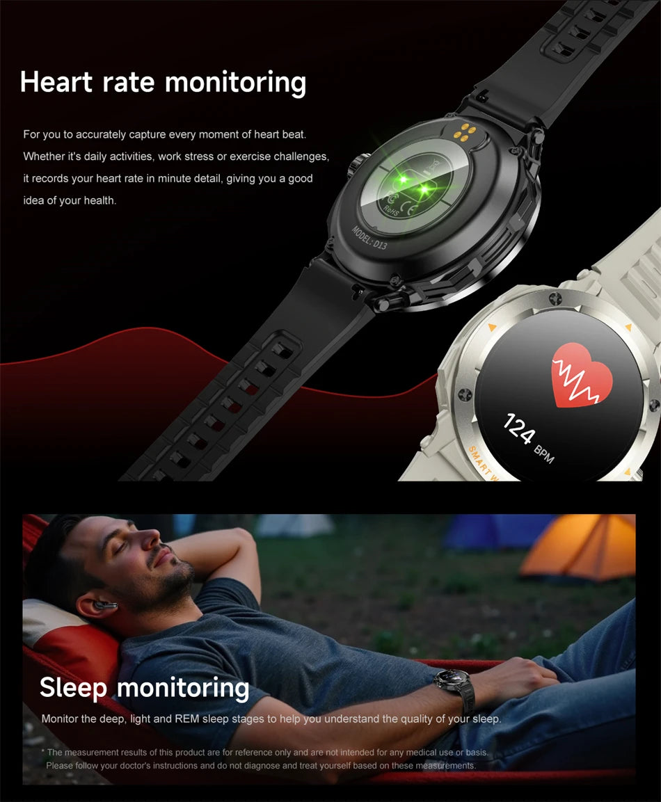 NFC Smart Watch Wireless Earphone 2 in1 Bluetooth Call Men Smart Watches Heart Rate Monitor Music Playing Headphones Smartwatch