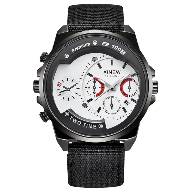 Montre Homme Boys Brand Watches Men Students Fashion Nylon Band Date Quartz Wrist Watch Reloj Hombre Relogios Masculinos 2026