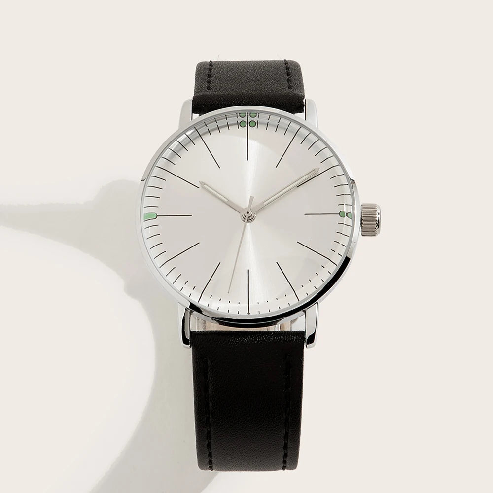 Vintage Mechanical Watches Men Minimalist Dial Automatic Wristwatch Man Hat Glass Drop Shipping Timepieces