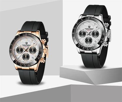 PAGANI DESIGN 2026 New Men Watches Luxury Quartz Watch For Men 100M Waterproof Sports Chronograph Wristwatch for Men gift
