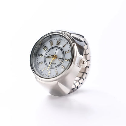 Fashion Rings Finger Watches Fashion Party Quartz Watches Unisex Couple Rings Jewelry Gift Real
