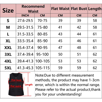 Men Body Shaper Waist Trainer Sauna Suit Sweat Vest Slimming Underwear Weight Loss Shirt Fat Burner Workout Tank Tops Shapewear