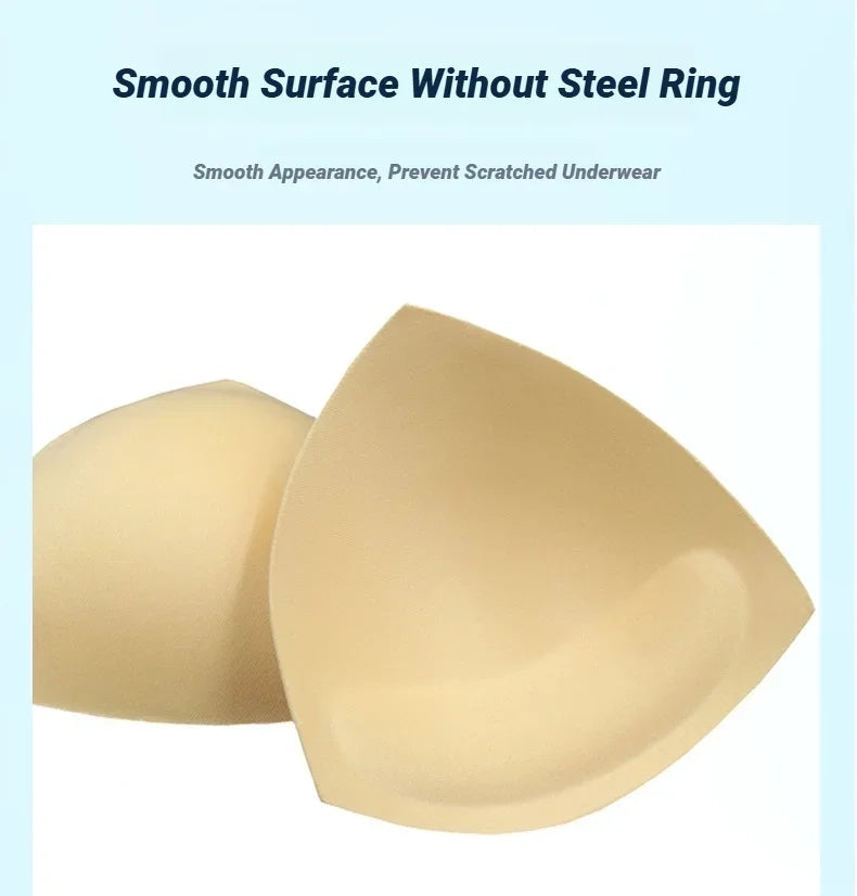 Sexy Thick Sponge Bra Pads Breast Insert Push Up Enhancer Swimsuit Bikini Padded Removeable Chest Accessories Padding