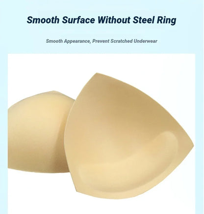 Sexy Thick Sponge Bra Pads Breast Insert Push Up Enhancer Swimsuit Bikini Padded Removeable Chest Accessories Padding