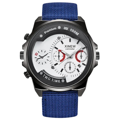 Montre Homme Boys Brand Watches Men Students Fashion Nylon Band Date Quartz Wrist Watch Reloj Hombre Relogios Masculinos 2026