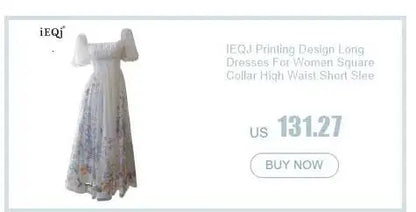 IEQJ Elegant Big Swing Irregular Ruffles Party Maxi Dresses For Women Cloak Sleeves Spliced Lace Up Pleated Dress 2025 New