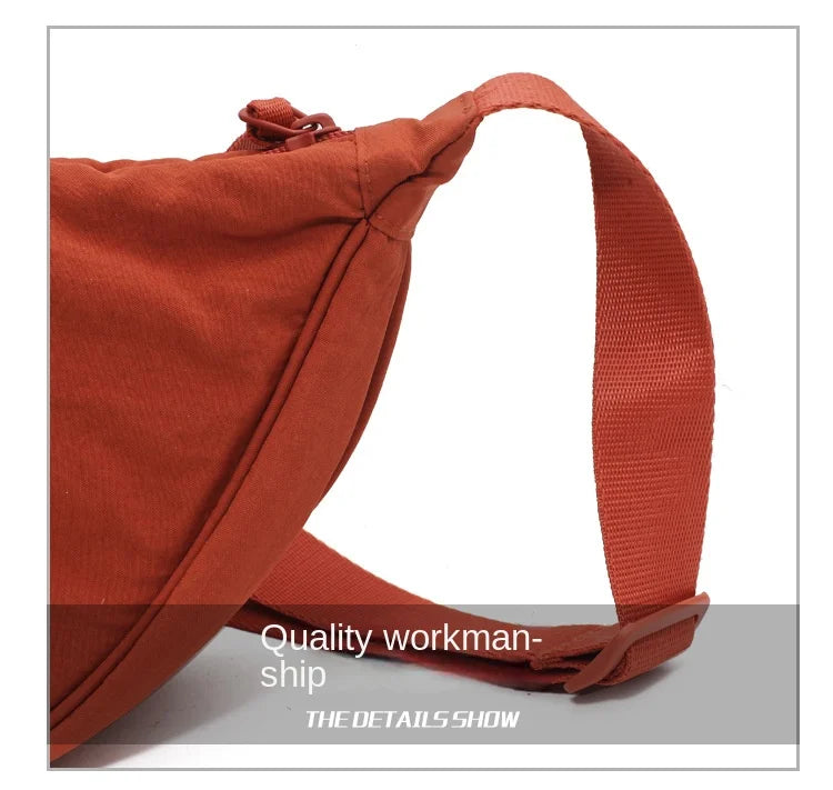 Convenient casual nylon women's crossbody bag shoulder bag large capacity handbag women's travel shopping bag women's wallet