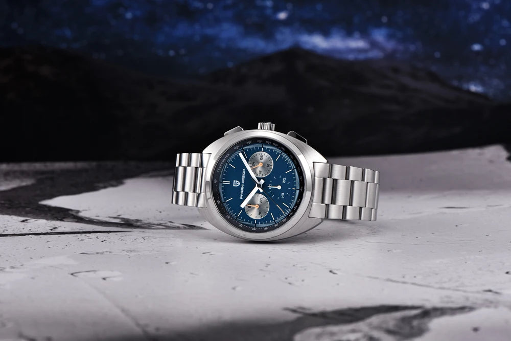 PAGANI DESIGN Men's Watches Luxury Quartz Wrist Watch For Men AR Sapphire Speed Chronograph Retro Dial Clock Reloj Hombre 2026