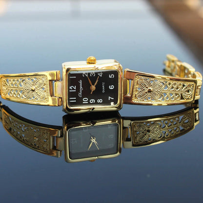 High Quality Women Watches Luxury Wristwatches Ladies Fashion Stainless Steel Bracelet Watch Female Elegant Clock Women