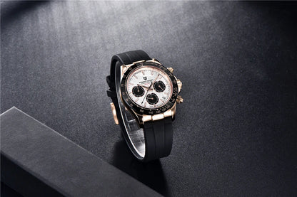 PAGANI DESIGN 2026 New Men Watches Luxury Quartz Watch For Men 100M Waterproof Sports Chronograph Wristwatch for Men gift