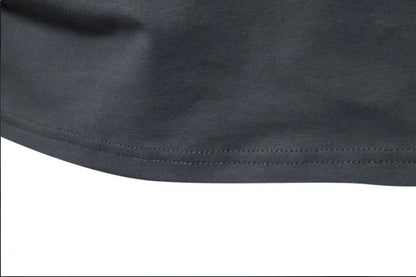 Men's T-shirts Summer Henley V-neck Short Sleeve Casual Solid Color Slim Fit T-shirt Breathable Basic Loose Fitness Sports Top