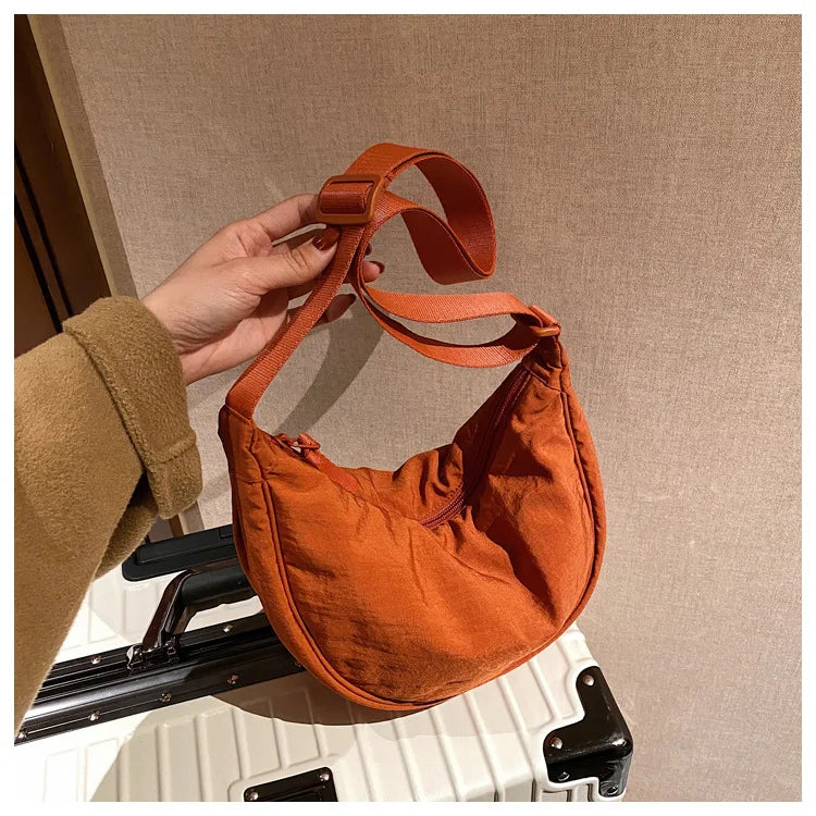 Convenient casual nylon women's crossbody bag shoulder bag large capacity handbag women's travel shopping bag women's wallet