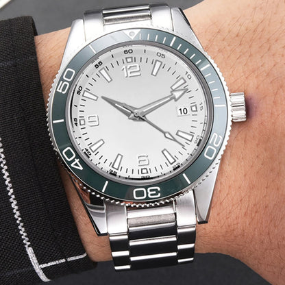 Luxury Corgeut Automatic Mens Watches Ceramic 10bar Swim Stainless Steel NH35A Watch Men Mechanical Wristwatch Relogio Masculino
