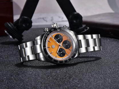 2026RollsTimi Luxury Quartz Watches men's Vk63Movt sports Chronograph men's fashion sapphire all-steel diving watch reloj hombre
