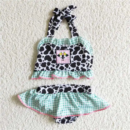 Wholesale Children Summer Grey Camo Print Swimsuit Kid Stretchy Swimwear Infant Matching Baby Boy Girl Swimming Trunks Shorts