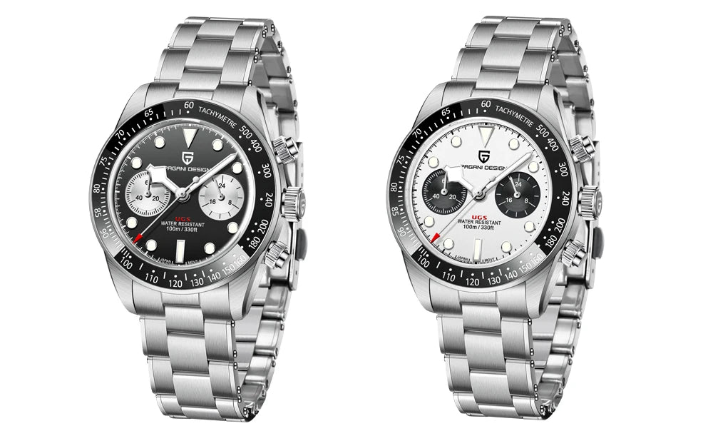 Pagani design Panda retro men's watches 2026 new top business quartz watch men's VK64 chronograph AR Sapphire sports clock reloj