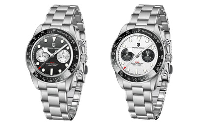 Pagani design Panda retro men's watches 2026 new top business quartz watch men's VK64 chronograph AR Sapphire sports clock reloj