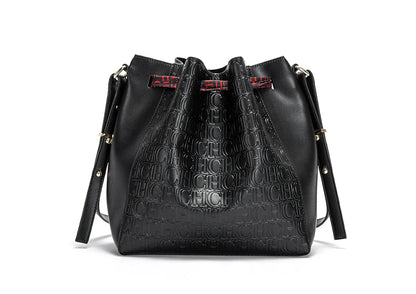 Women's Bag New Fashion Large Capacity Shopping Travel Commuting Female Bag Fashion Classic Luxury Brand Ladies PU Bucket Bags