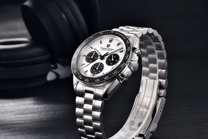 2026 New PAGANI DESIGN V5 Moon Men's Watches Top Luxury Quartz Watch For Men Chronograph Waterproof Sport Stainless Steel Clock