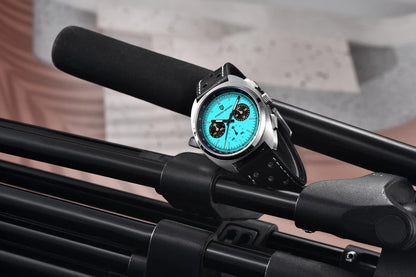 PAGANI DESIGN Panda Mens Watches Quartz Luxury Watch For Men Chronograph VK63 Wristwatches AR Sapphire Waterproof Luminous Clock