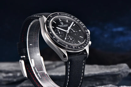 2026 New PAGANI DESIGN Gold Men's Quartz Watches Luxury VK63 Speed Sports Chronograph Watch Men AR Sapphire Ceramic Bezel Clock