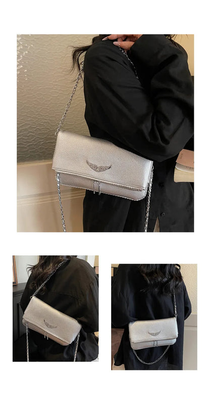 Fashionable Crossbody Bags for Women Shoulder Bags Minimalist Chain Designer Bag Retro Purse and Handbags Bolsos Mujer Сумка Sac